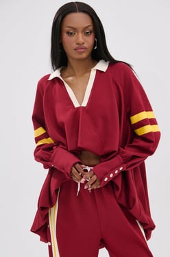 AKIRA Game Over V-Neck Sweater | Size XL