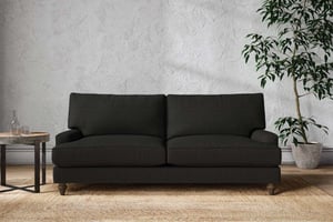 nkuku Marri Large Sofa | Make To Order | Brera Linen Charcoal | No Colour