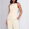 Structure Tailored Vest Top Lemon