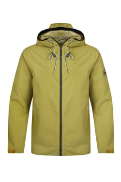 Weird Fish Prescott Waterproof Packable Jacket  Tarragon Size S/M