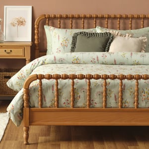 Flores Cotton Sateen Duvet Set - King