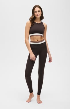 Le Monde Leggings - Java / Ivory / Cappuccino / Full 27'' / XL
