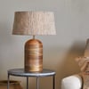 nkuku Agua Grooved Table Lamp Base | Lamps | One Size | Natural