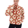 Dawn Paneled Zip Through Fleece - M