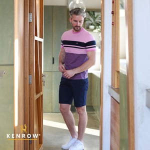 Kenrow Zev Chino Shorts Navy