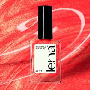 LENA Breathable & Water-Permeable Halal Nail Polish - Raspberry Rukhsati - LE323