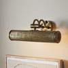 nkuku Tinje Picture Wall Light | Lights | One Size | Antique Brass