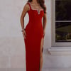 Exotic Soirée Maxi Dress Red