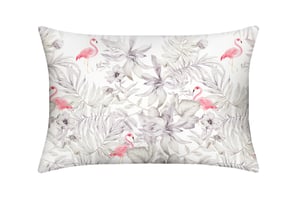 Flamingos Pure Silk Pillowcase - Standard / Flamingos