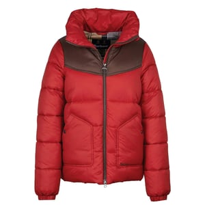 Barbour Womens Belford Quilted Jacket Dark Red / Mahogany Dress
