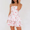 Evangeline Mini Dress White