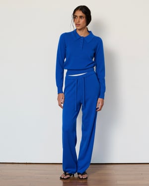 Tove Layered Cashmere Pant - XL