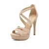 DREAM PAIRS Stiletto Platform Pump Sandals
