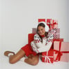 Candy Coated Nights Knit Sweater White