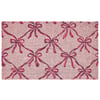 Blush Bows Coir Doormat - 45x75cm
