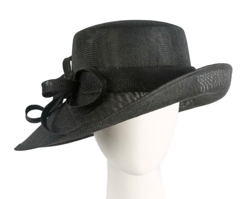 Black ladies fashion hat by Max Alexander