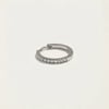 10mm Pavé Huggie