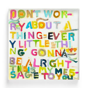My Message To You Art Print