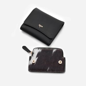 Roamer Eclat Black Wallet - Black and White