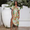 Getaway Mood Maxi Dress Teal
