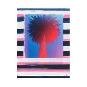 Palm Stripe No. 1 Mixed Media Photograph