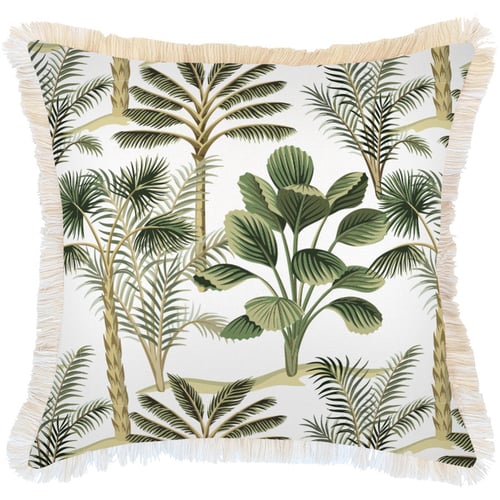 Cushion Cover-Coastal Fringe-Botanica-60cm x 60cm