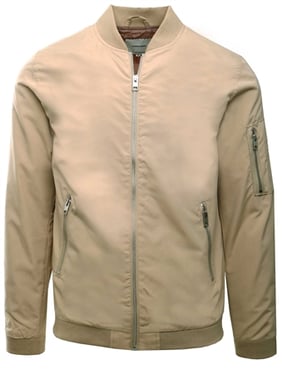 Jack & Jones Bomber Jacket - Beige / Crockery - XL