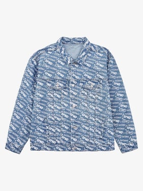 Thesupermade High Street Versatile Denim Set-1719 - Blue / 3XL / Jacket Only