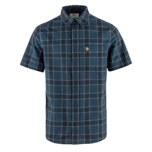 Fjallraven Ovik Travel Shirt SS Indigo Blue / Dark Navy