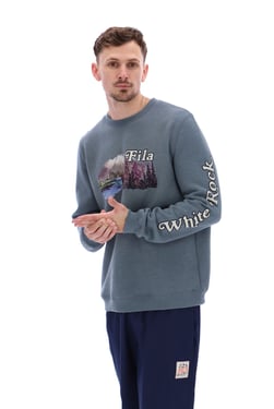 Len Graphic Crew Sweatshirt - 4XL
