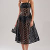 AKIRA Sexy As Can Be Midi Dress | Black | Size Medium