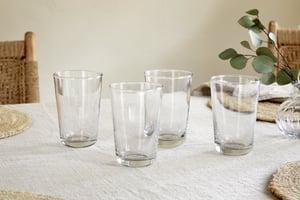 nkuku Pani Highball Set Of 4 | Glassware | Clear