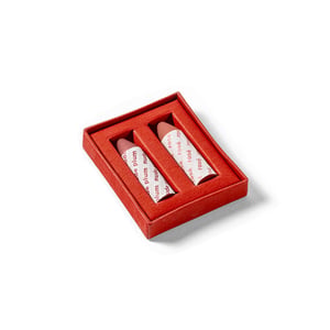 3-in-1 Balmie Crayon Duo Set - NUDE PLUM + ROSÉ - Warm rosy nudes for everyday-rouge