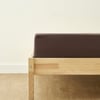 Cotton Sateen Fitted Sheet - Brown