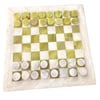 Green Onyx Checker Set - 12"