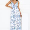 Seashell Glow Maxi Dress White