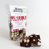 Hazelnut & dark chocolate clusters