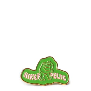 Hikerdelic Kaeru Pin Badge Green
