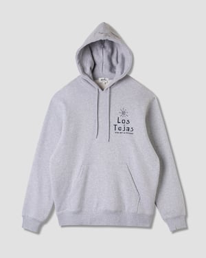 Los Tejas Hood (Grey Heather) - XXL