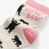 Girls Sister Bear Crew Socks