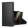 Galaxy S24 Ultra Leather Case (with Stand Function) - Black