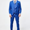 Rover Blue Men's Three Piece Suit