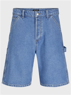 Jack & Jones Alex Carpenter Shorts - Light Blue Denim - XL