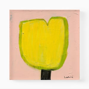 Lemon Tulip Art Print