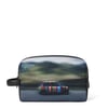 Paul Smith Recycled Polyester Black Pixelated Mini Washbag Multicolour