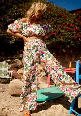 Tropica Beach Trousers - L