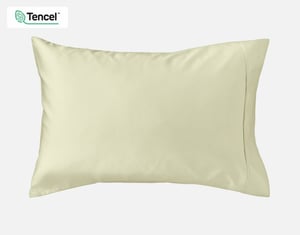 QE Home 500TC Eucalyptus Luxe TENCEL™ Lyocell Sheet Set Pillowcases in Springhill (Set of 2), Green, King