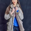 Baily's Grey Sheepskin Jacket