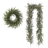 Pine Wreath and Garland