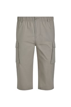 Weird Fish Summersville 3/4 Length Ripstop Cargo Trousers Flint Stone Size 32